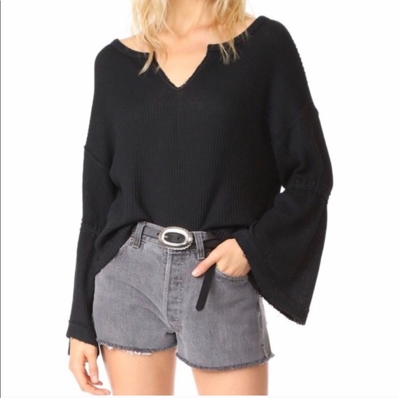 Free People Sweaters - We the free free people dahlia thermal long sleeve